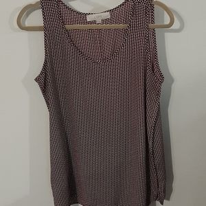 100 % polyester tank blouse